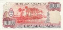 Argentinien 10000 Pesos - ND1983 - J. San Martin - Plaza de Mayo - Series G