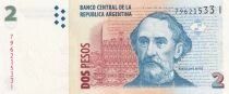 Argentinien 2 pesos - Bartolom&eacute; Mitre - Mitre Museum - 2002-2014