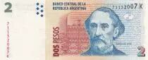 Argentinien 2 Pesos - Bartolome Mitre - Mitre Museum - ND 2002) - Serial K - P.352