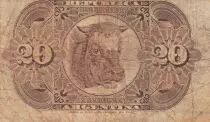 Argentinien 20 Centavos - Bartolom&eacute; Mitr&eacute; - 1883/84 - P.7