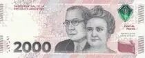 Argentinien 2000 Pesos - Ramon Carillo and Cecilia Grierson - 2023 - Letter C