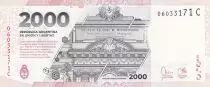 Argentinien 2000 Pesos - Ramon Carillo and Cecilia Grierson - 2023 - Letter C