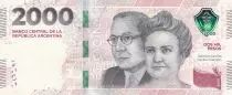 Argentinien 2000 Pesos - Ramon Carillo et Cecilia Grierson - 2023 - Letter N