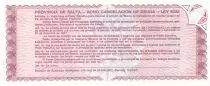 Argentinien 5 australes - Province of Salta - 31-12-1987 - Serial D