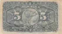 Argentinien 5 Centavos - Nicolas Avellaneda - 1897 - Serial O