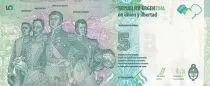 Argentinien 5 Pesos - J. San Martin - Bolivar, Mendoza, Artigas - ND (2015) - Serial A - P.359