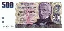 Argentinien 50 Pesos - J. San Martin - Cerro de la Gloria Mendoza - 1977 - Letter A- PUNC - P.303c