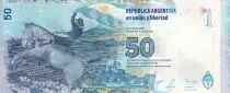 Argentinien 50 Pesos - Maldivas - Cavalier - ND (2015) - Serial B - P.362