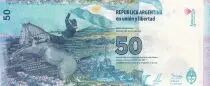 Argentinien 50 Pesos - Malvinas - Cavalier - ND (2015) - Serial A