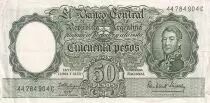 Argentinien 50 Pesos - Manuel Belgrano - Landscape - ND (1955-1968) - P.271a