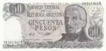 Argentinien 50 Pesos J. San Martin - Hot springs at Jujuy - 1975