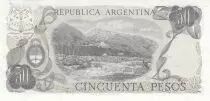 Argentinien 50 Pesos J. San Martin - Hot springs at Jujuy - 1975