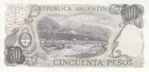 Argentinien 50 Pesos J. San Martin - Jujuy - 1978