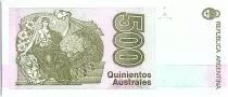 Argentinien 500 Austales, Nicolas  Avellanedas - 1990