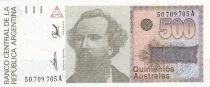 Argentinien 500 Australes - Nicol&aacute;s Avellaneda - ND (1988?1990) - Series A
