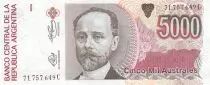 Argentinien 5000 Australes - Juarez Celman - Liberty - 1989 - 1991 - Series C
