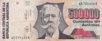 Argentinien 500000 Australes, M. Manuel Quitana  - 1991 - Serial A