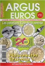 Argus Euros n°83 ? Septembre  Octobre et Novembre 2022