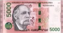 Arménie 5000 Dram William Saroyan - 2018