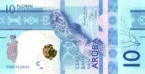 Aruba 10 Florins - Tortue - 2019 - NEUF - P.NEW