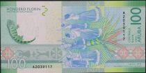 Aruba 100 Florin - Iguana - 2019 - Series A