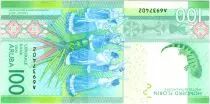 Aruba 100 Florin Iguane - 2019 - Neuf - Strip effet 3D