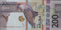 Aruba 200 Florin - Crested Caracara - Traditional Instruments - 2019 - Series A
