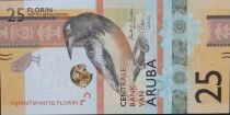 Aruba 25 Florin - Troupial - Cave paintings - 2019 - Series A