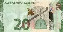 Aserbaidschan 5 Manat - Helmet - Carte - 2021 - P.NEW