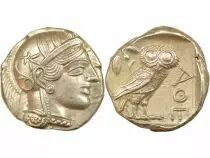 Athens - Silver Tetradrachm - Vth Century BC