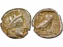 Athens - Silver Tetradrachm - Vth Century BC