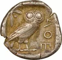 Athens - Silver Tetradrachm - Vth Century BC