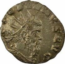 Aureolus - Antoninianus, Seated Fides - 268 Mediolanum