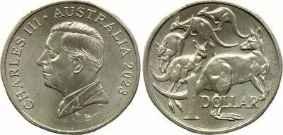 Australia  1 dollar - Charles III - Kangaroo - 2023- SPL