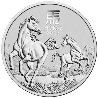Australia  Year of the Rabbit - 1 Ounce Silver 2023 - 1 Dollar - Perth Mint