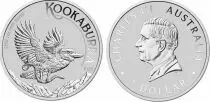 Australia 1 Dollar Charles III - Kookaburra Oz 2024 - Silver