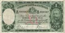 Australia 1 Pound - George V - Sheperds - ND (1933-1938) - P.22