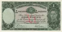 Australia 1 Pound - George VI - Workers - ND (1938) - P.26a