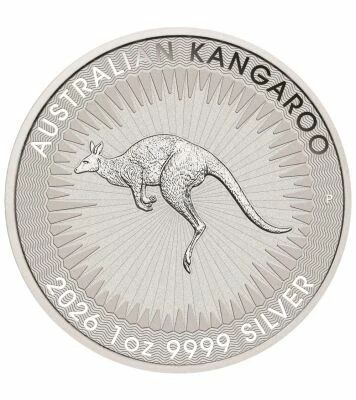 Australia 1 Silver Dollar 2026 1 oz - Kangaroo