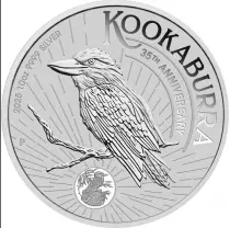 Australia 10 Onces - Kookaburra - Argent - 2025