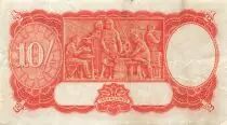 Australia 10 Shillings - George V - Workers - ND (1936-1939) - P.21