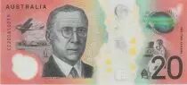 Australia 20 Dollars Mary Reibey - John Flynn - 2020 - Polymer