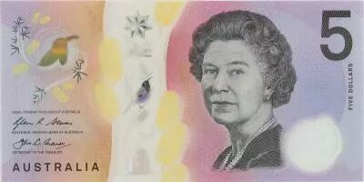 Australia 5 Dollars Elizabeth II - Parliament - 2016 - Polymer