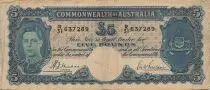 Australia 5 Pounds - George VI - ND (1939) - P.27a