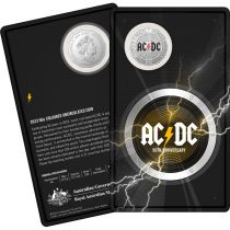 Australia 50 years of AC/DC - Coincard - 50 Cents 2023 - Colour