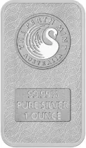 Australia Silverbar 1 Ounce - Snake - Perth Mint