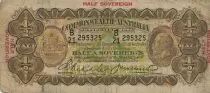 Australie 1/2 Sovereign - George V - ND (1927) - P.15c