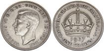 Australie 1 Crown, George VI - 1937