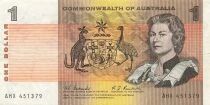 Australie 1 Dollar - Elisabeth II - ND (1968) - P.37b