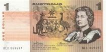 Australie 1 Dollar - Elisabeth II - ND (1972-73) - P.37d